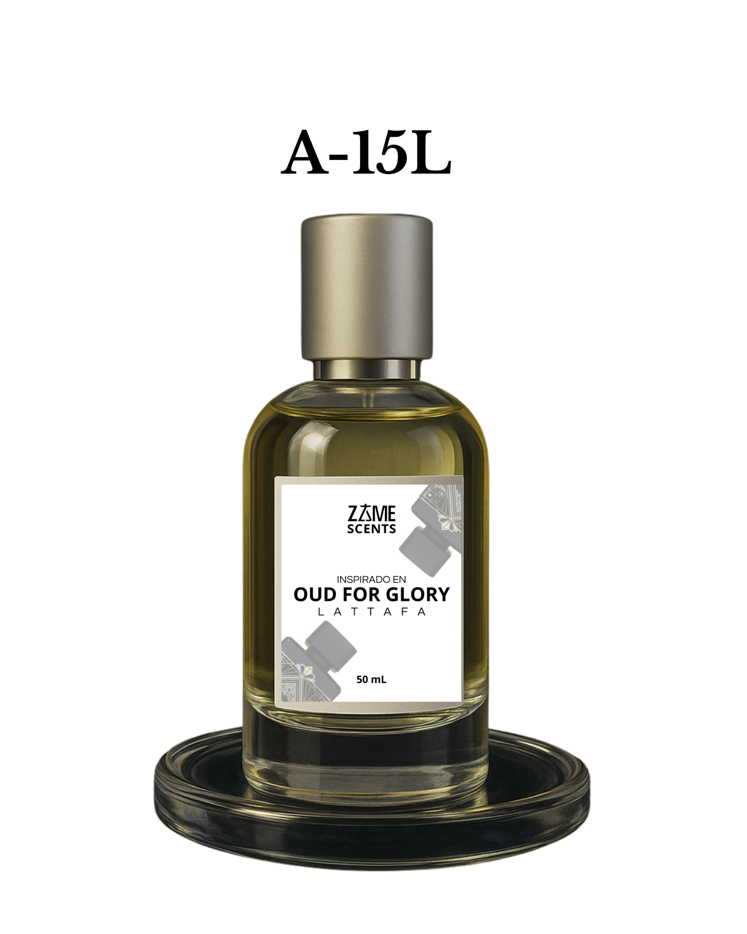 A-15L: Inspirado en Oud For Glory by Lattafa