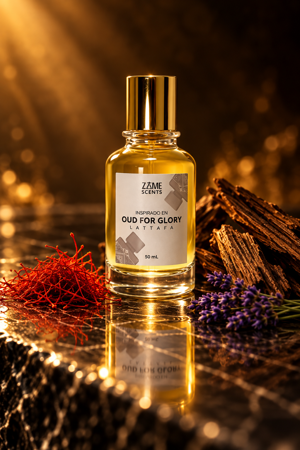 Inspirado en Oud For Glory by Lattafa