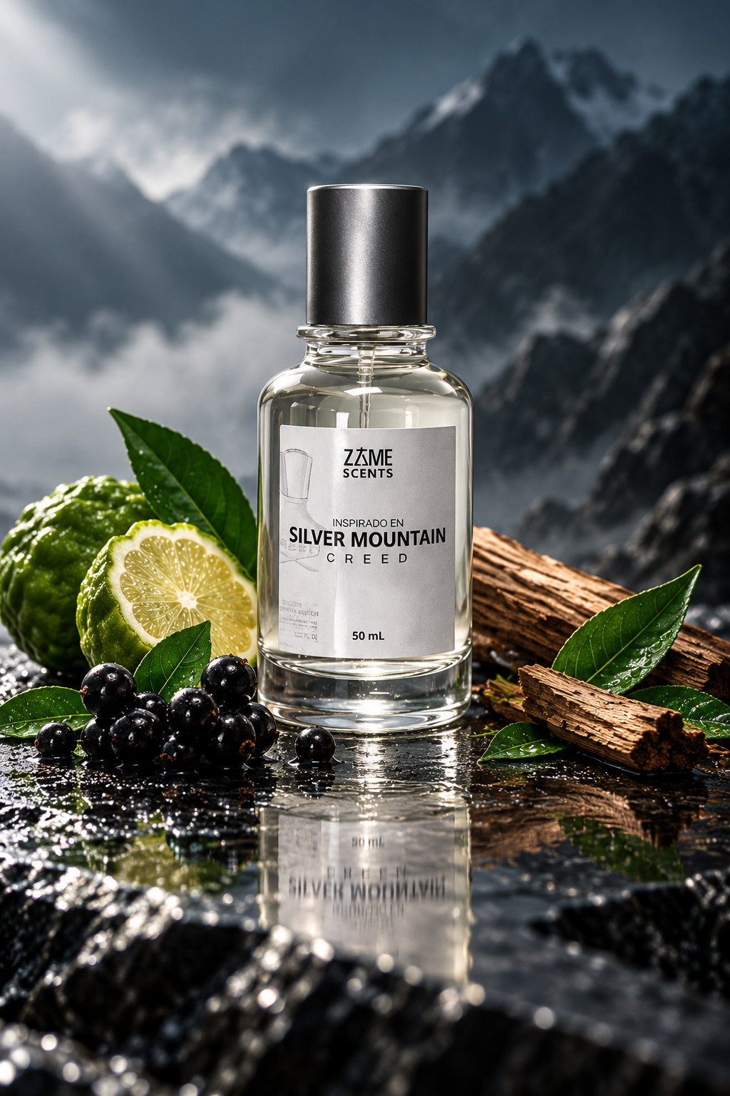Inspirado en Silver Mountain Water by Creed