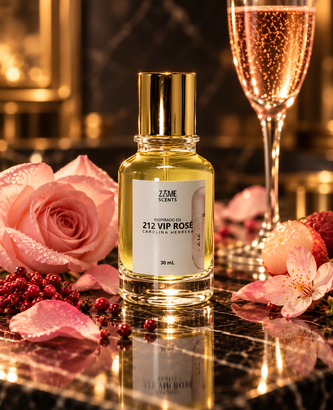 Inspirado en 212 Vip Rosé By Carolina Herrera