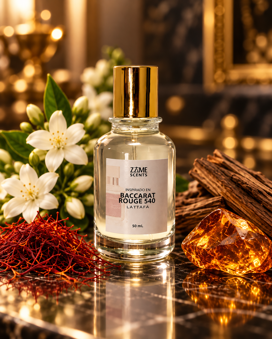 Inspirado en Baccarat Rouge 540 by Maison Francis Kurkdjian