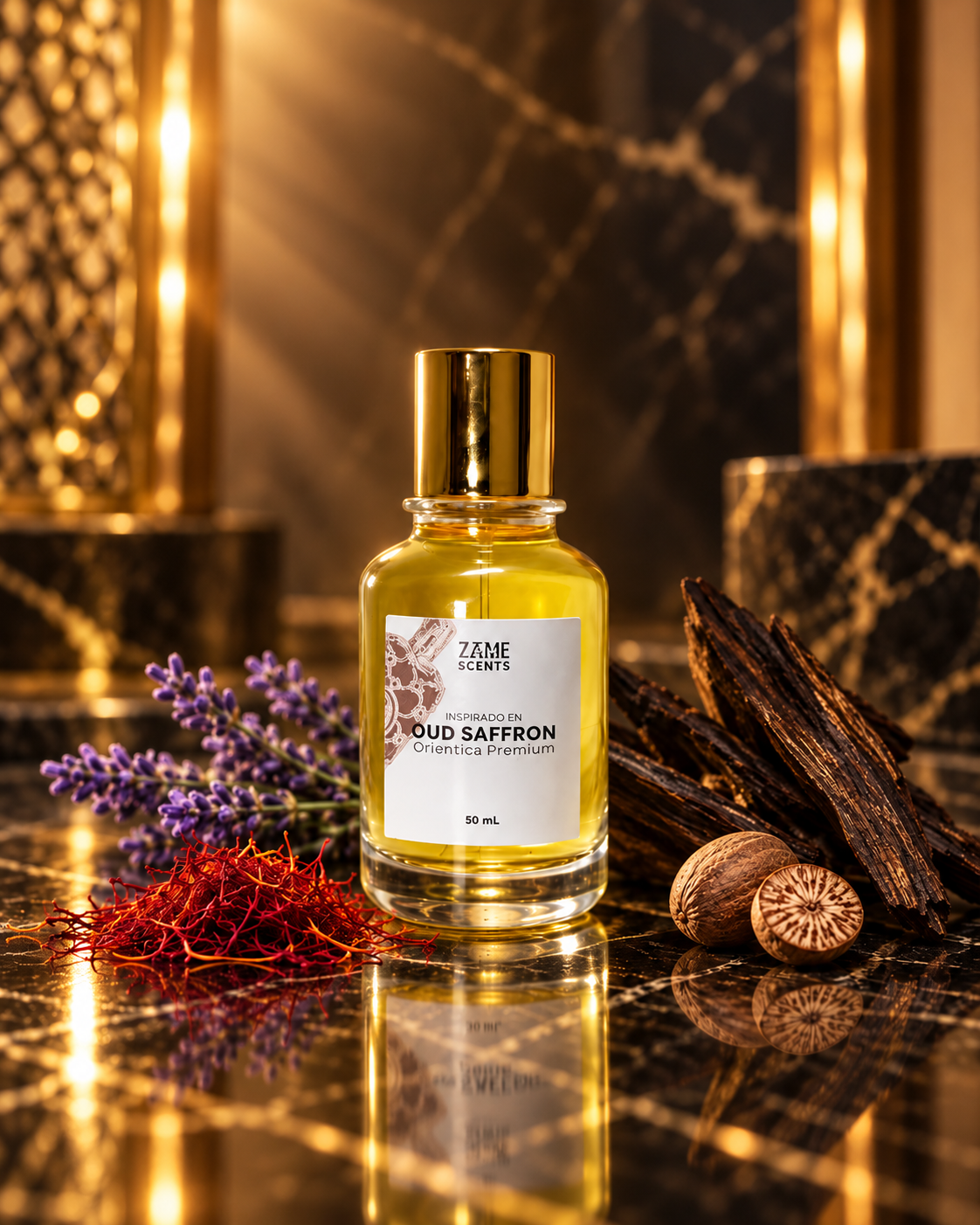 Inspirado en Oud Saffron by Orientica